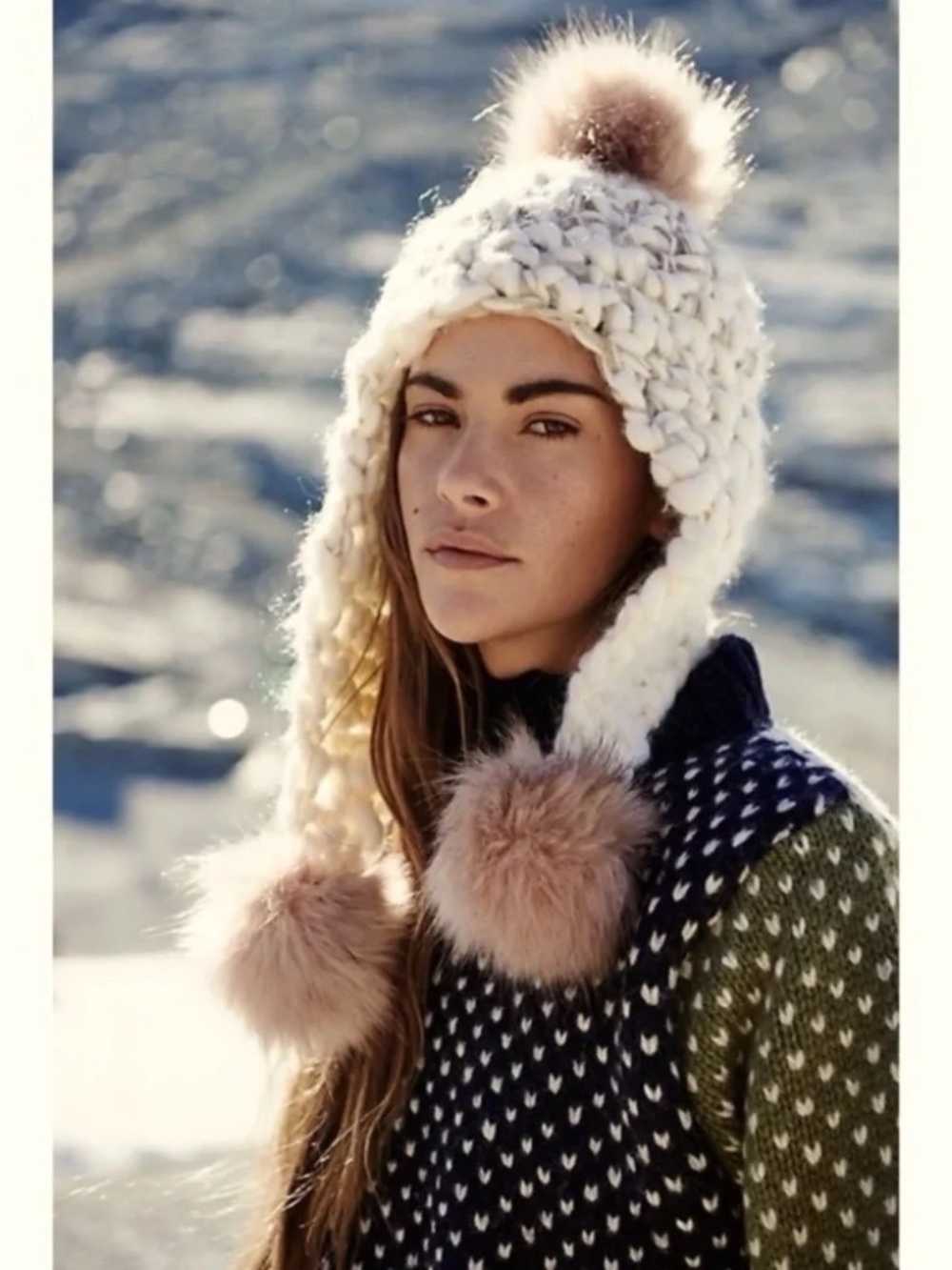 Free People Snow Castle Pom hat